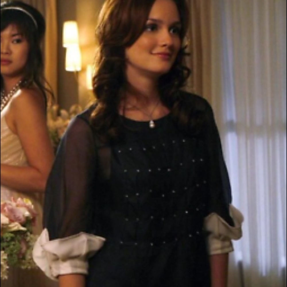 3.1 Phillip Lim Lantern Dress ASO Blair Waldorf